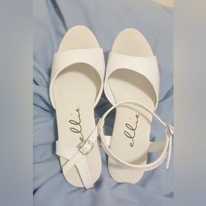 Womens Ellie brand stripper heels size 5